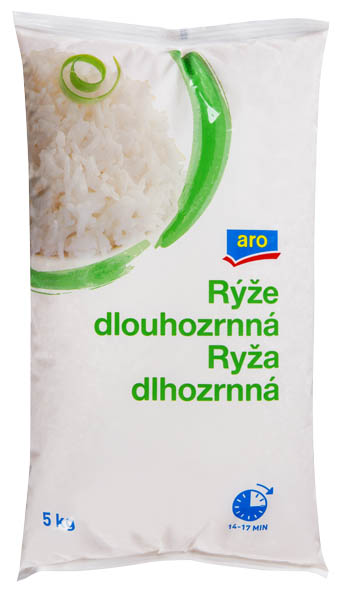 aro Rýže dlouhozrnná 5 kg