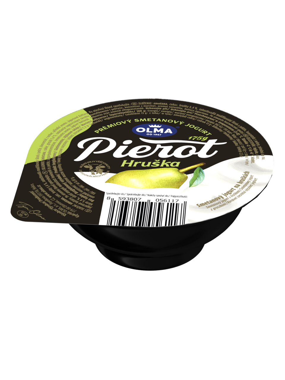 OLMA Pierot Jogurt hruška chlaz. 6 x 175 g