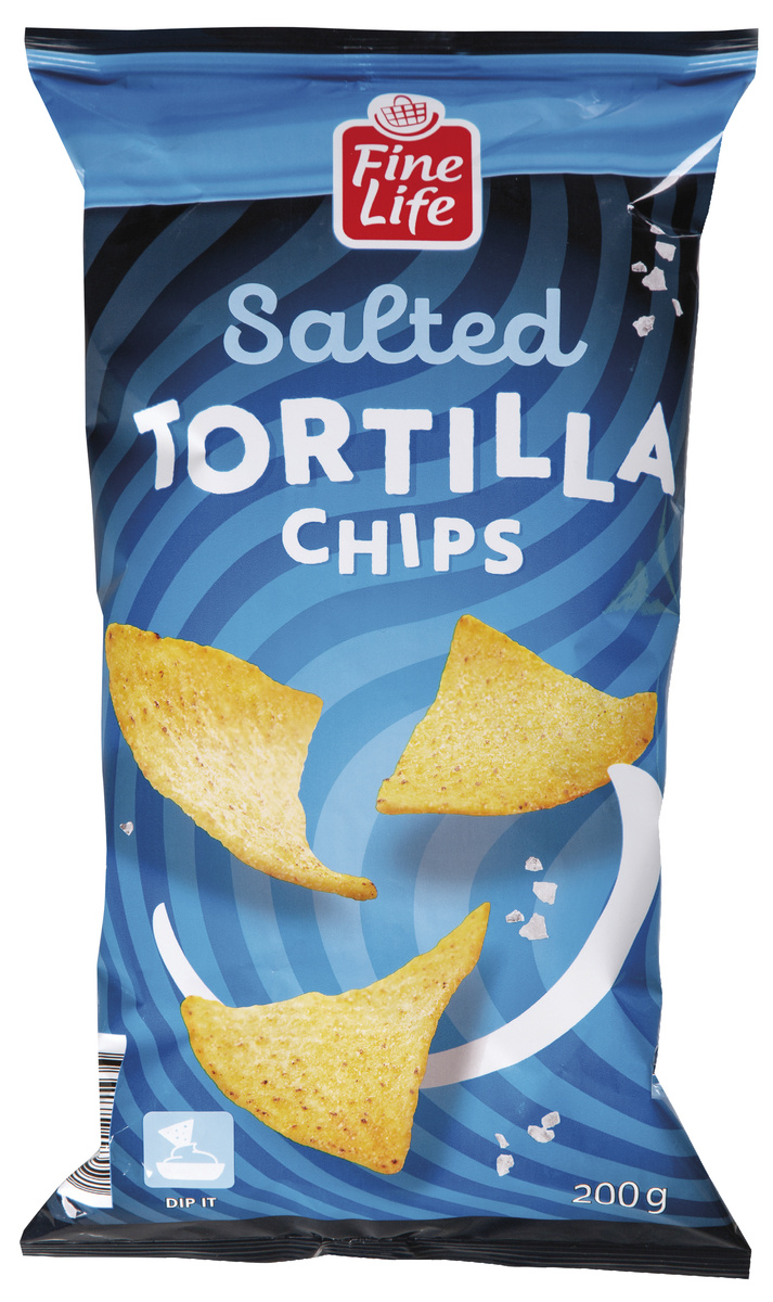 Fine Life Tortilla Chips solené 200 g