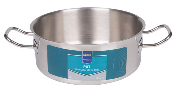 METRO PROFESSIONAL Kastrol nerez 4 l 24 cm 1 ks