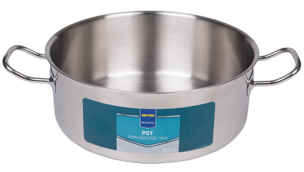 METRO PROFESSIONAL Kastrol nerez 6,5 l 28 cm 1 ks