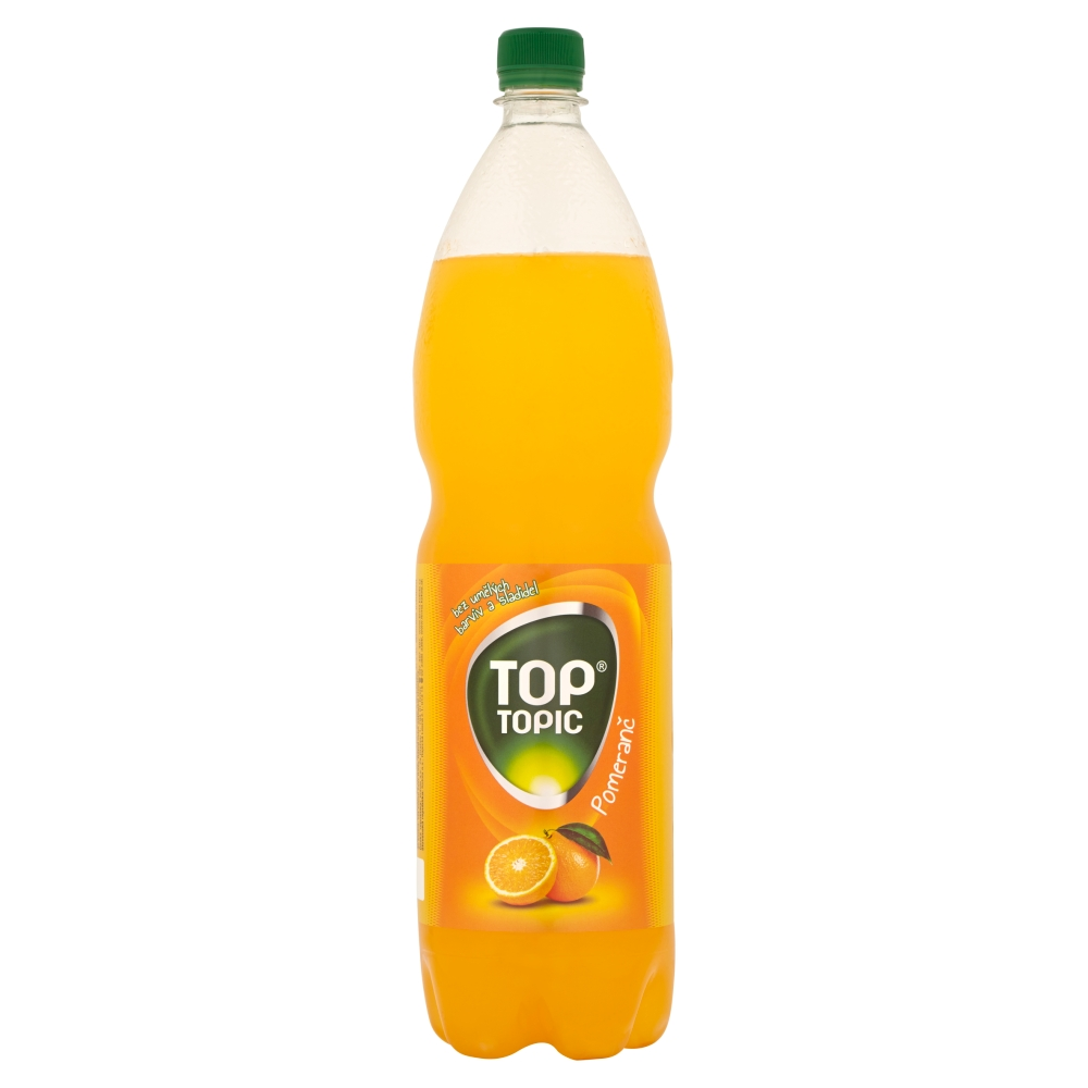 TOP TOPIC Limonáda pomeranč 6 x 1,5 l PET