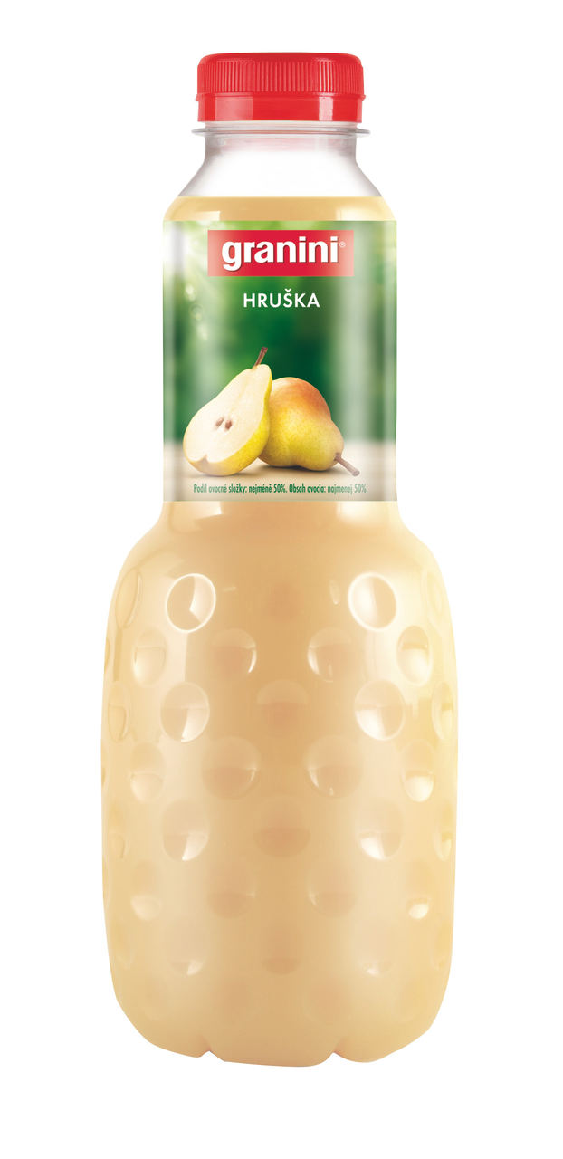 granini Nektar hruška 50 % 1 l PET