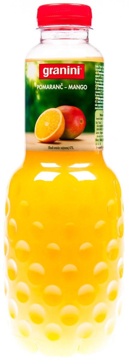 granini Nektar pomeranč mango 47 % 1 l PET