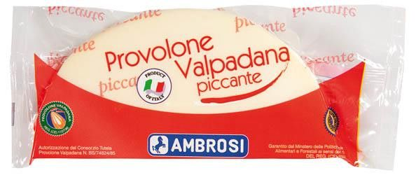 AMBROSI Provolone Valpadana DOP Piccante sýr chlaz. 250 g