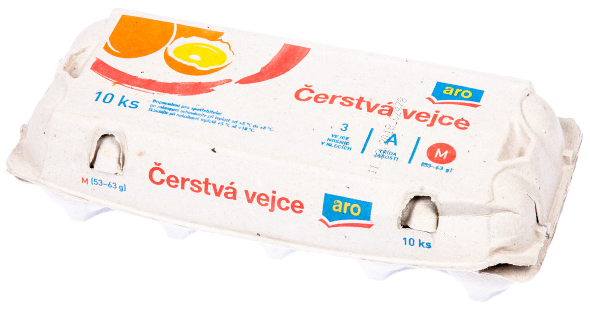 aro Vejce čerstvá vel. M chlaz. 10 ks