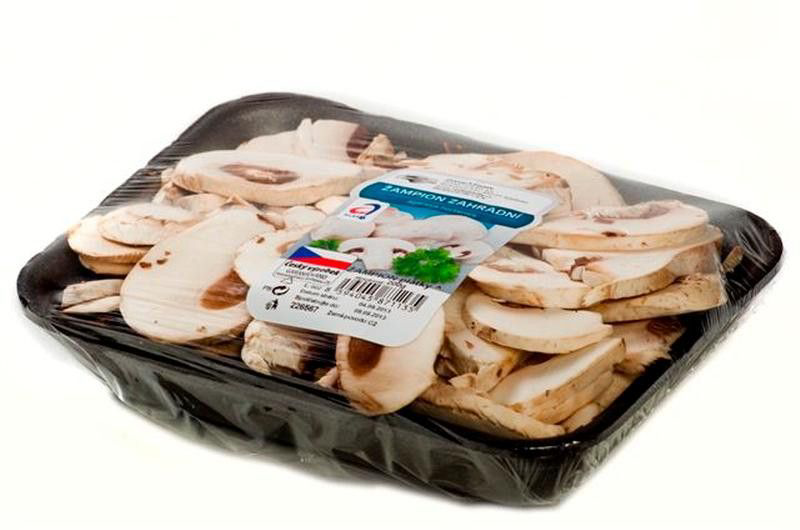 ČESKÉ HOUBY Žampiony plátky chlaz. 200 g vanička