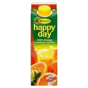 RAUCH happy day Pomeranč s dužinou 100 % džus 12 x 1 l
