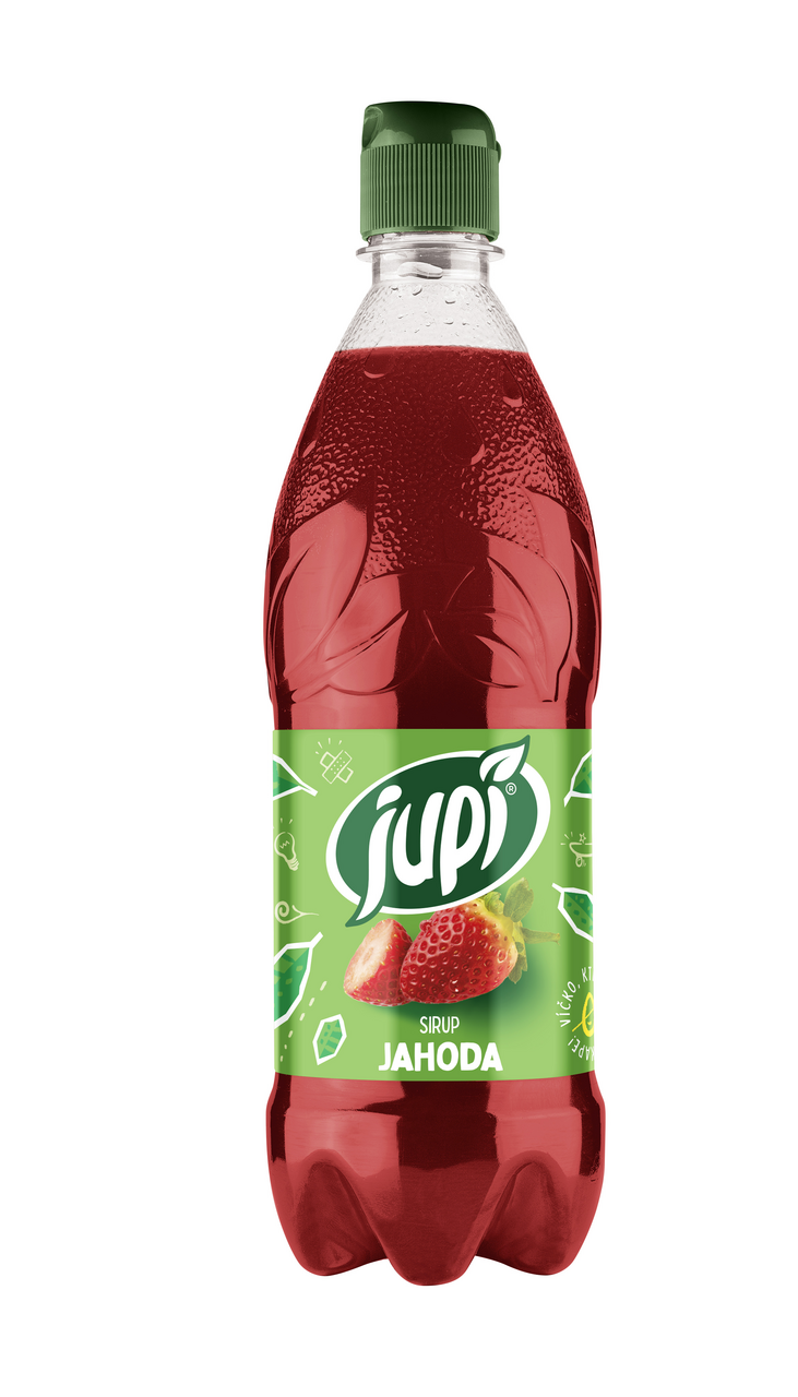 jupí Sirup jahoda 6 x 700 ml