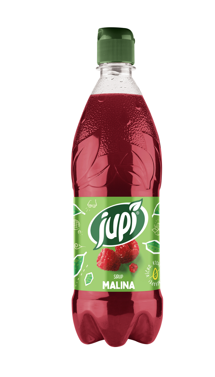 jupí Sirup malina  6 x 700 ml