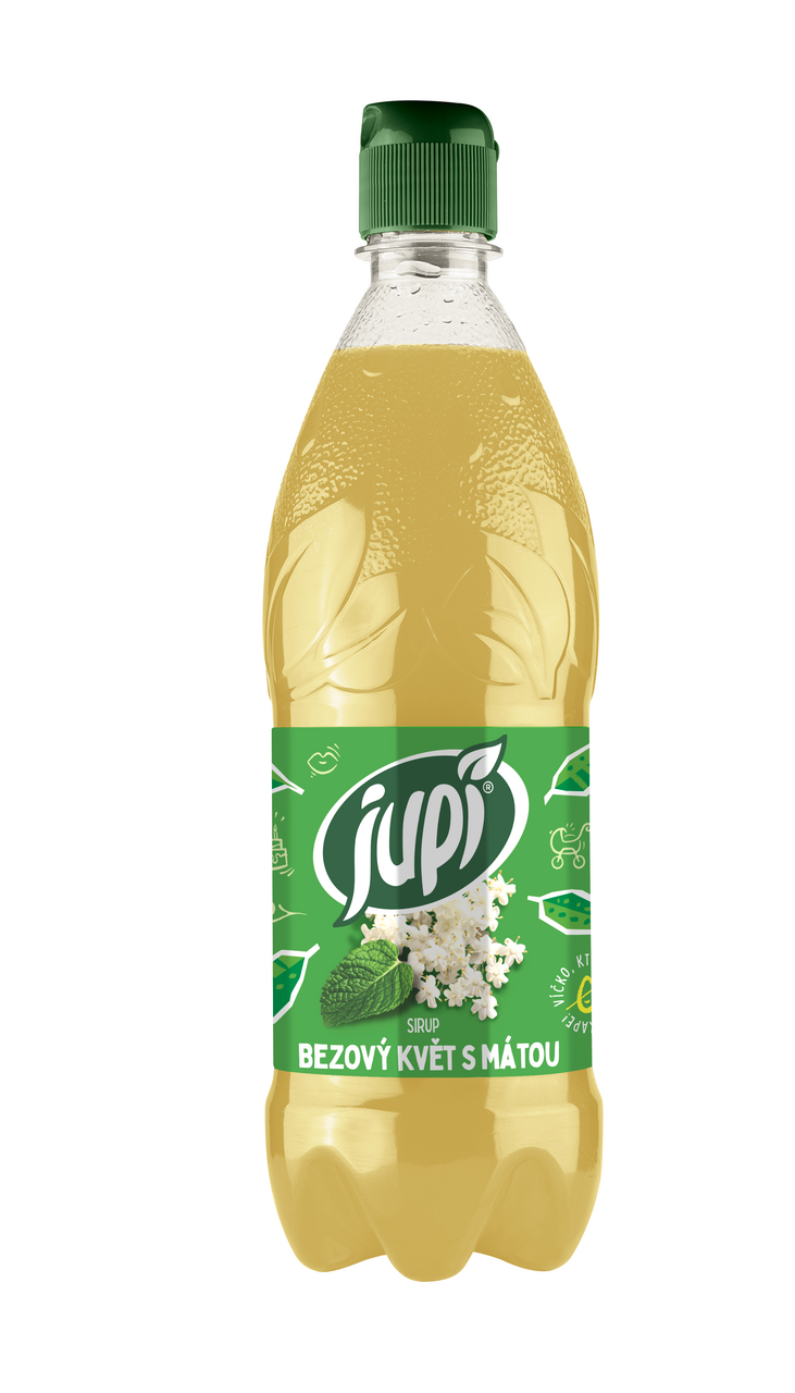 jupí sirup bezový květ a máta 6 x 700 ml