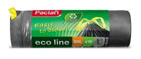 Paclan Eco Pytle na odpad silné 60 l 3 x 15 ks