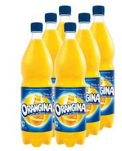 ORANGINA Original limonáda 6 x 1,5 l PET