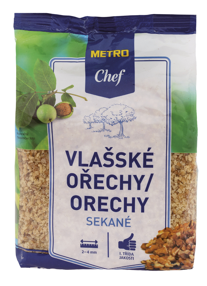 METRO Chef Vlašské ořechy sekané 2-4 mm 500 g