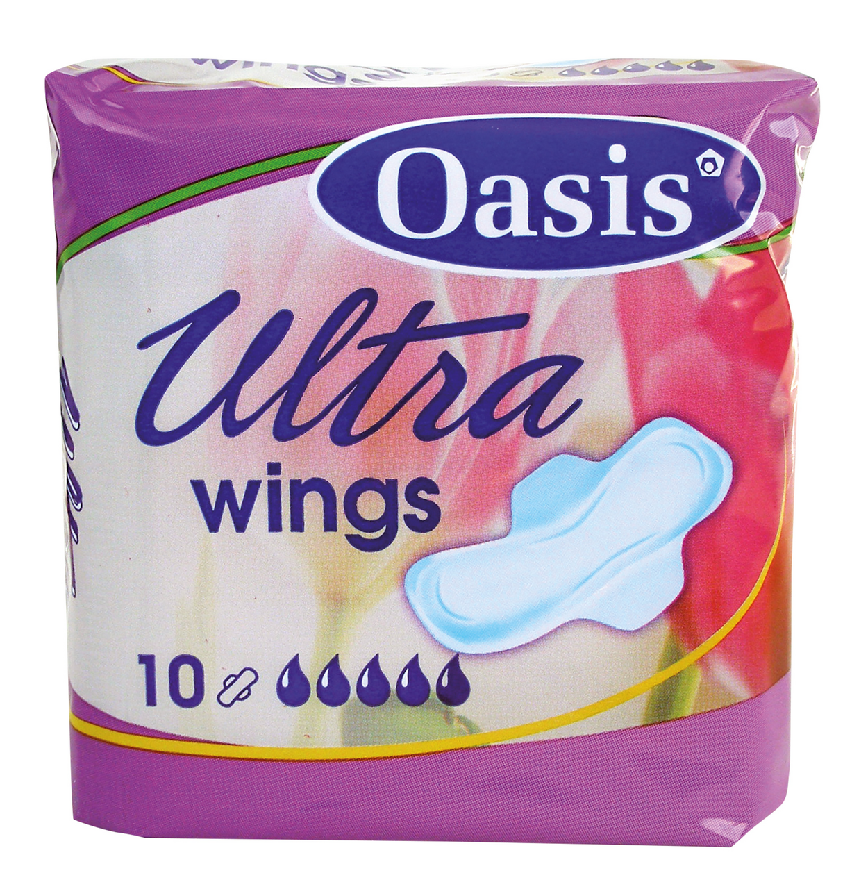 Oasis Ultra Wings dámské vložky 4 x 10 ks