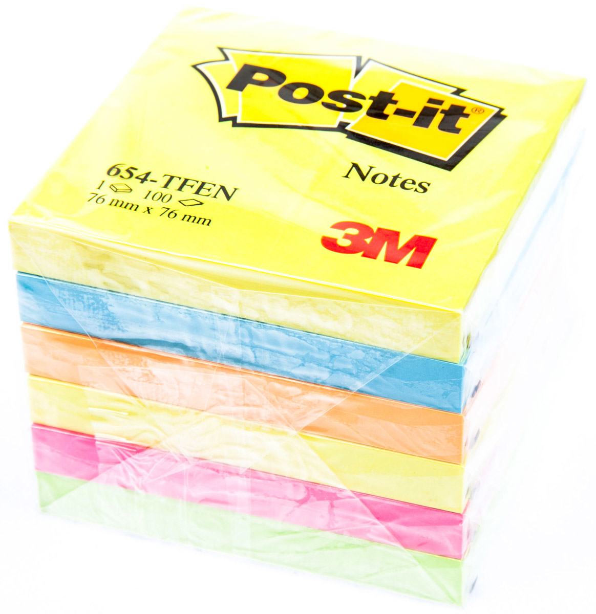 POST-IT Bloček Energie 76 x 76 mm 100 L 6 ks