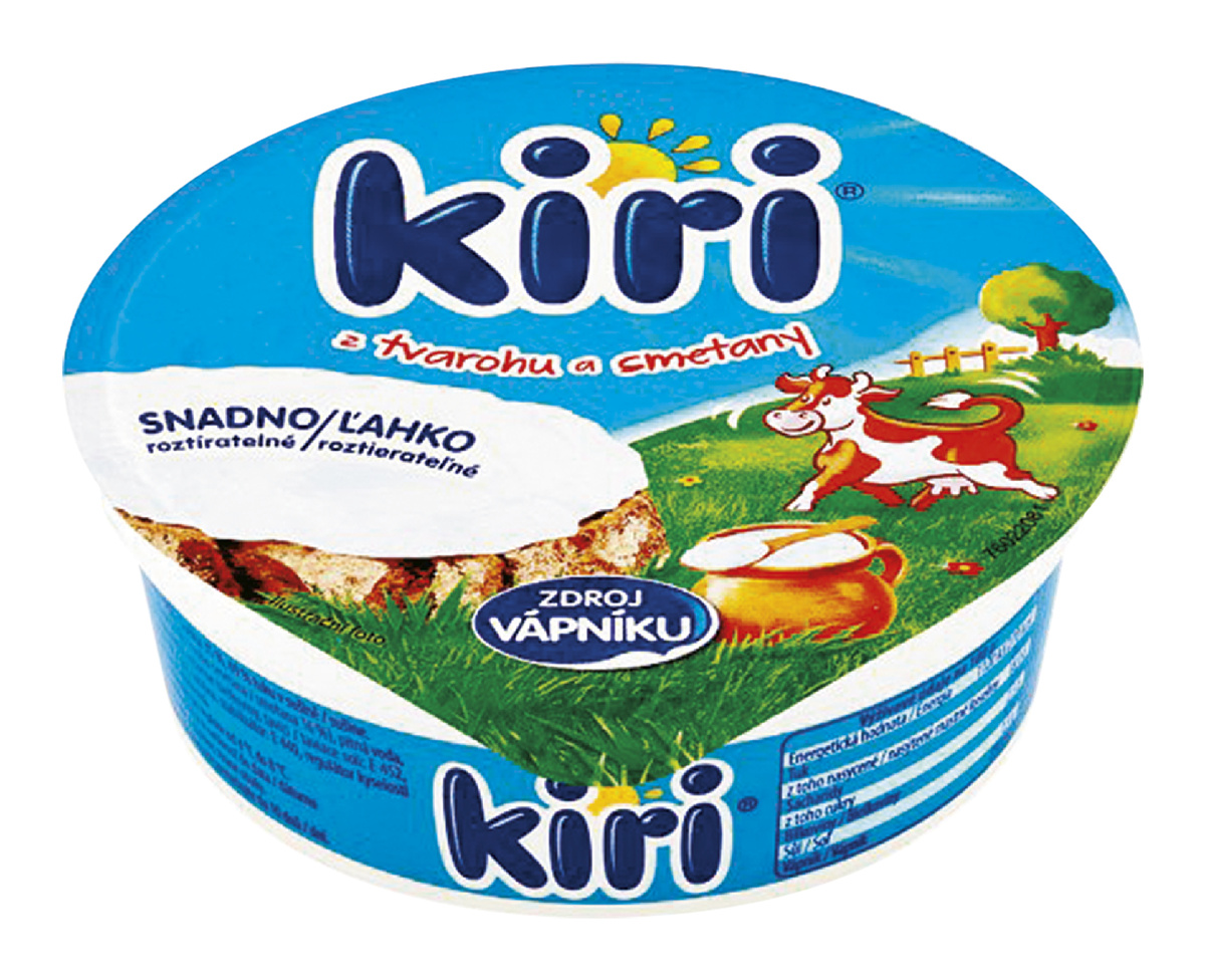 Kiri sýr snadno roztíratelný chlaz. 6 x 80 g