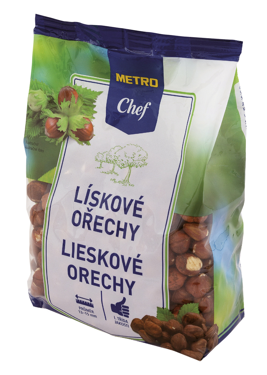 METRO Chef Lísková jádra 13-15 Gruzie 500 g