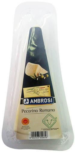 AMBROSI Pecorino Romano D.O.P. sýr chlaz. 200 g