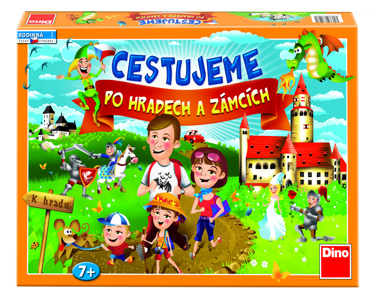 Dino Cestujeme po hradech a zámcích České republiky, Dino, 1 ks