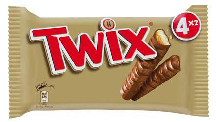 Twix tyčinka 4pack 4 x 50 g