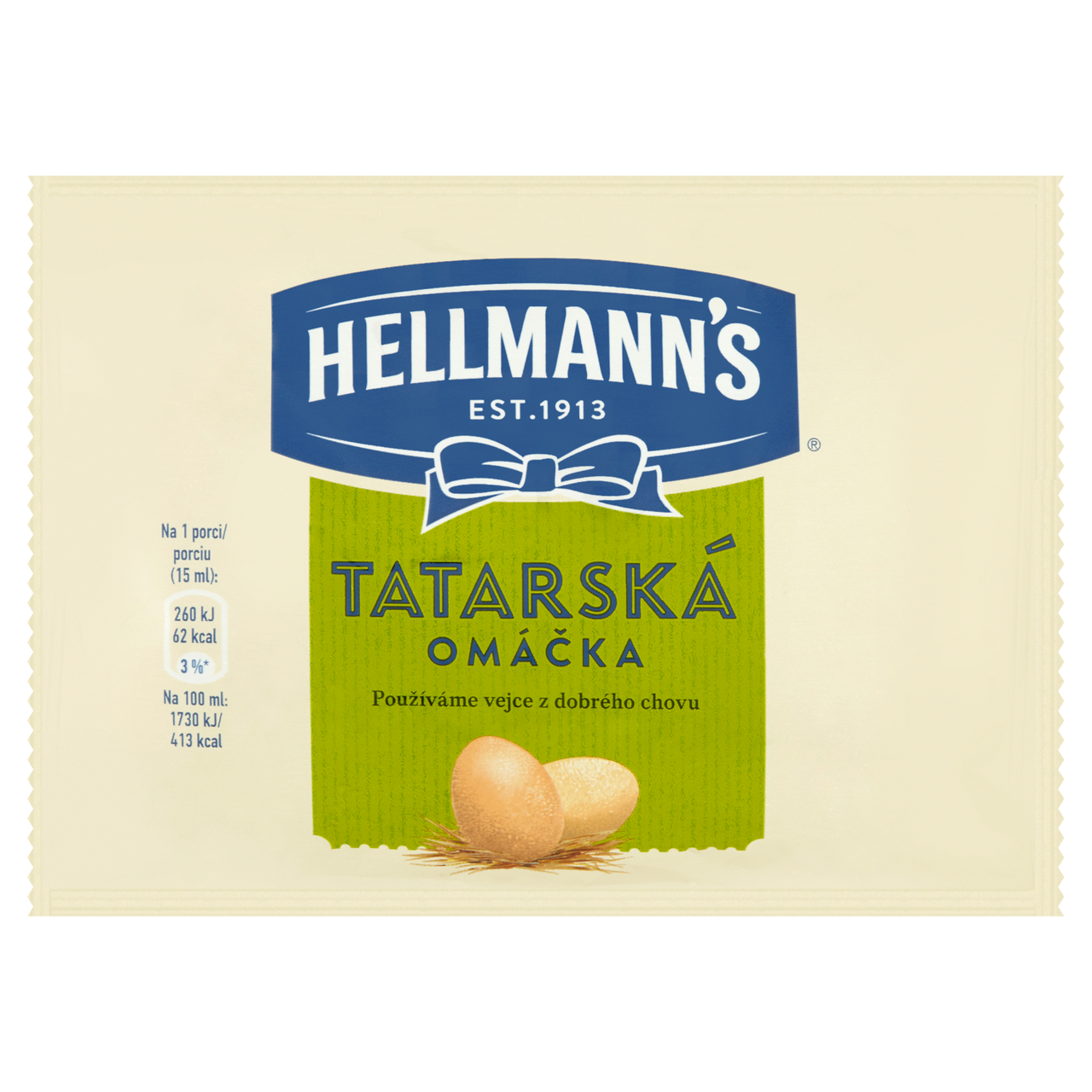 HELLMANN'S Tatarská omáčka chlaz. 16 x 100 ml