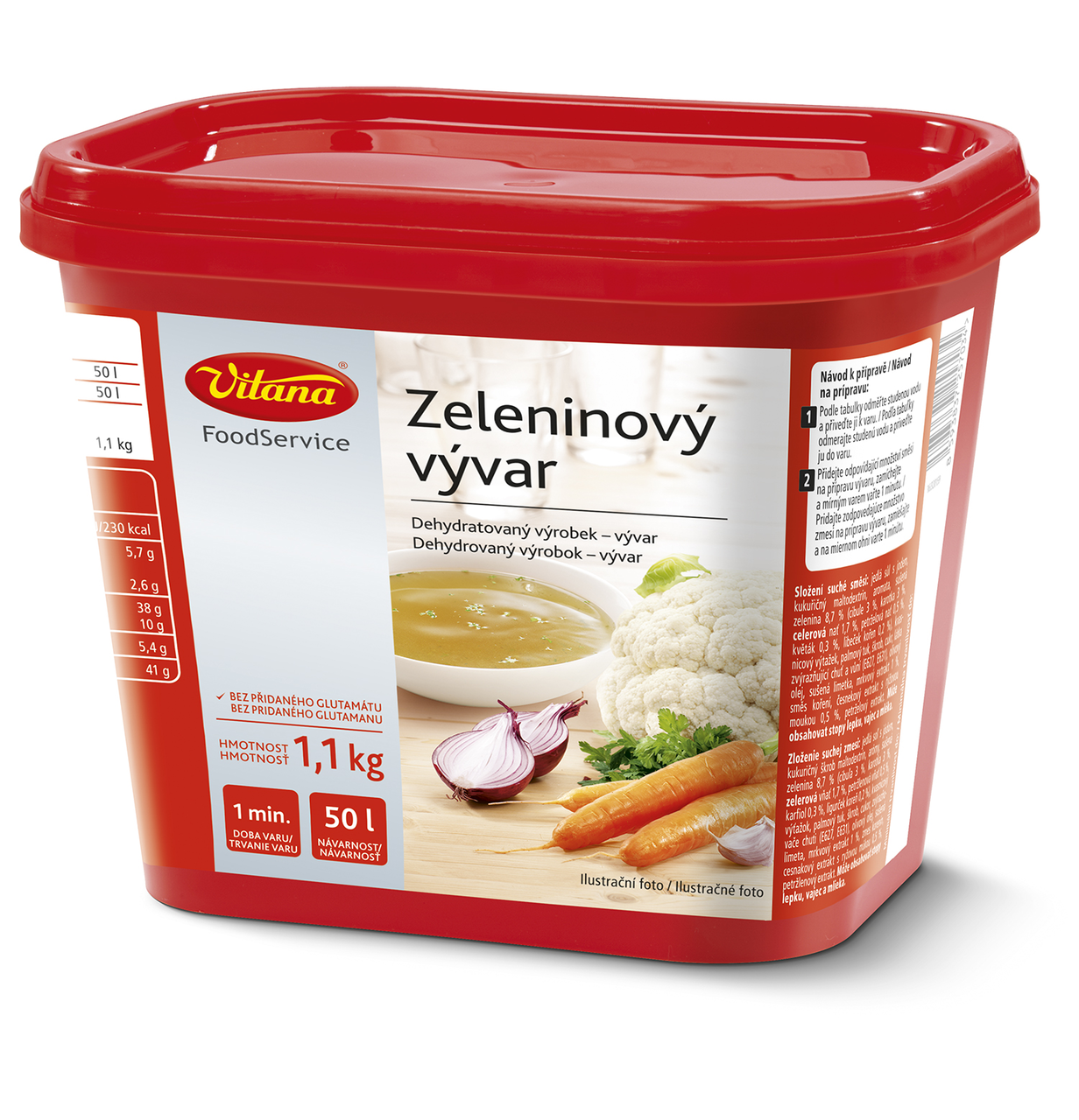 Vitana Vývar zeleninový 1,1 kg