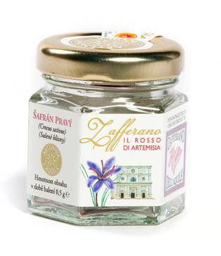 Šafrán pravý sušené blizny 0,5 g