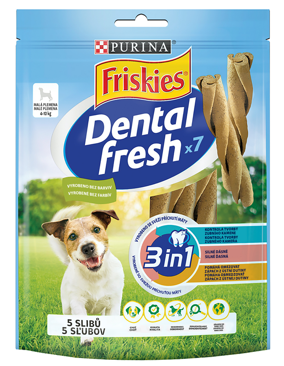 Friskies Dental Fresh pamlsky pro psy 110 g