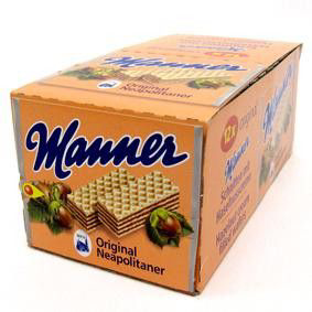 Manner Neapolitaner oplatky oříškové 12 x 75 g