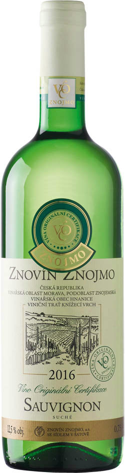 ZNOVÍN ZNOJMO Sauvignon VOC 6 x 750 ml