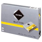 RIOBA Máslo porce v alobalu chlaz. 100 x 10 g
