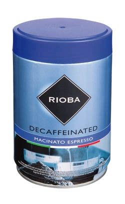 RIOBA Macinato Decaffeinated káva mletá 250 g