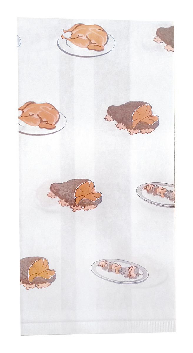 EUROBAL Sáček na 1/2 kuřete 21 x 11 cm 50 ks