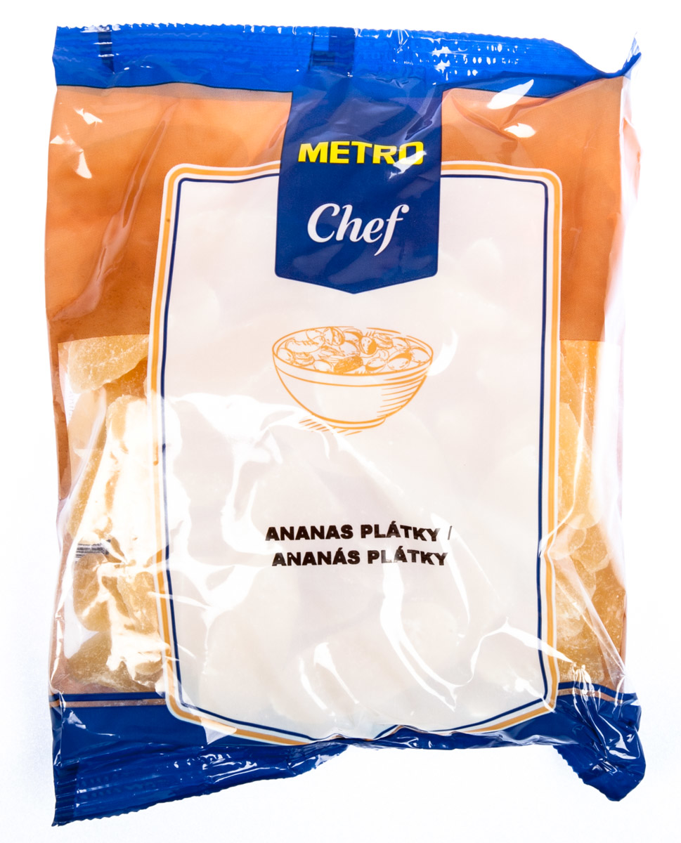 METRO Chef Ananas proslazený plátky sušené 500 g