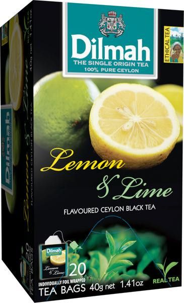 Dilmah Čaj černý citron/ limetka 40 g