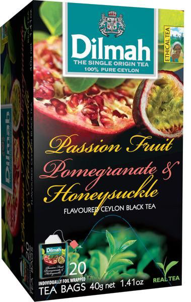 Dilmah Čaj černý maracuja/granátové jablko/zimolez 40 g