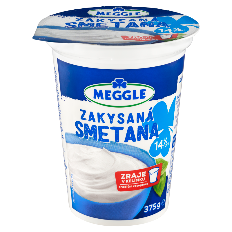 MEGGLE Zakysaná smetana 14 % chlaz. 375 g
