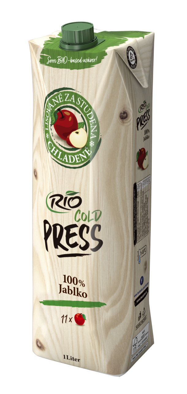 RIOFRESH Rio Cold Press Šťáva z jablek 100% SK chlaz. 1 l