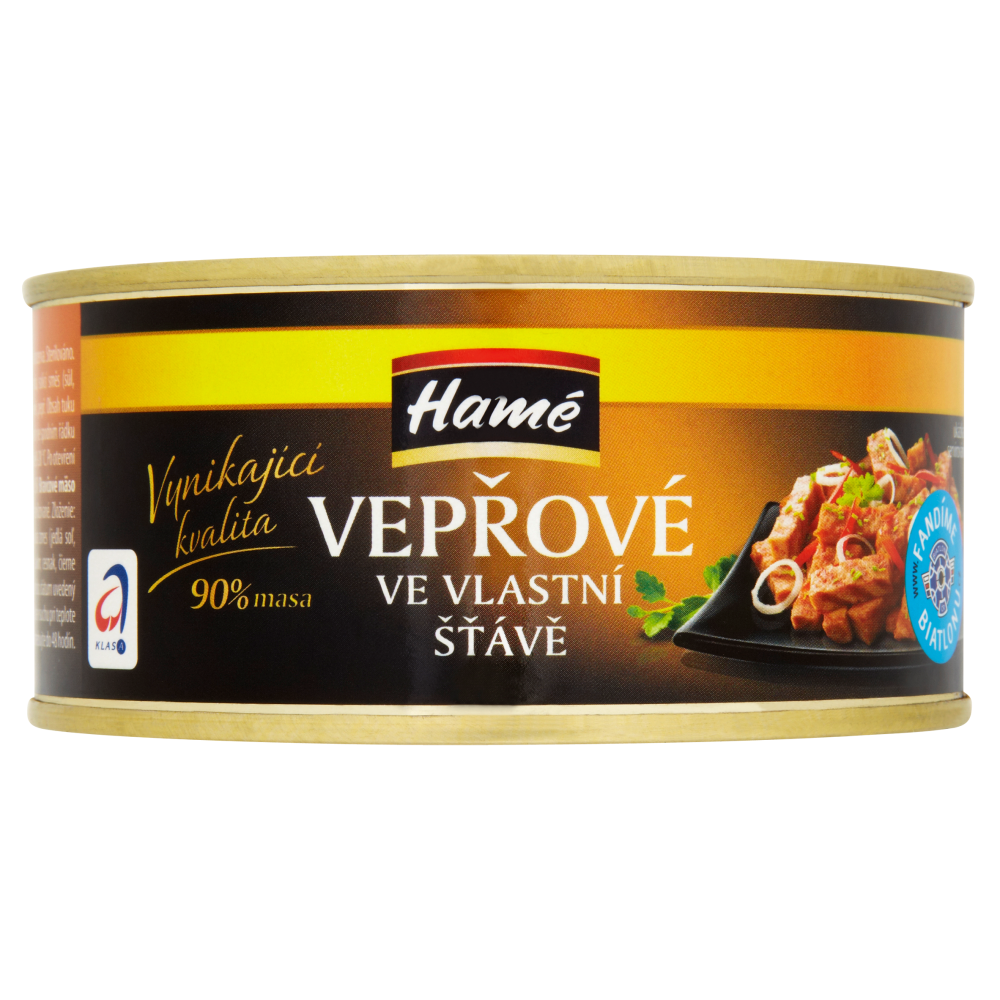 Hamé Vepřové maso 90% ve vlastní šťávě 4 x 290 g