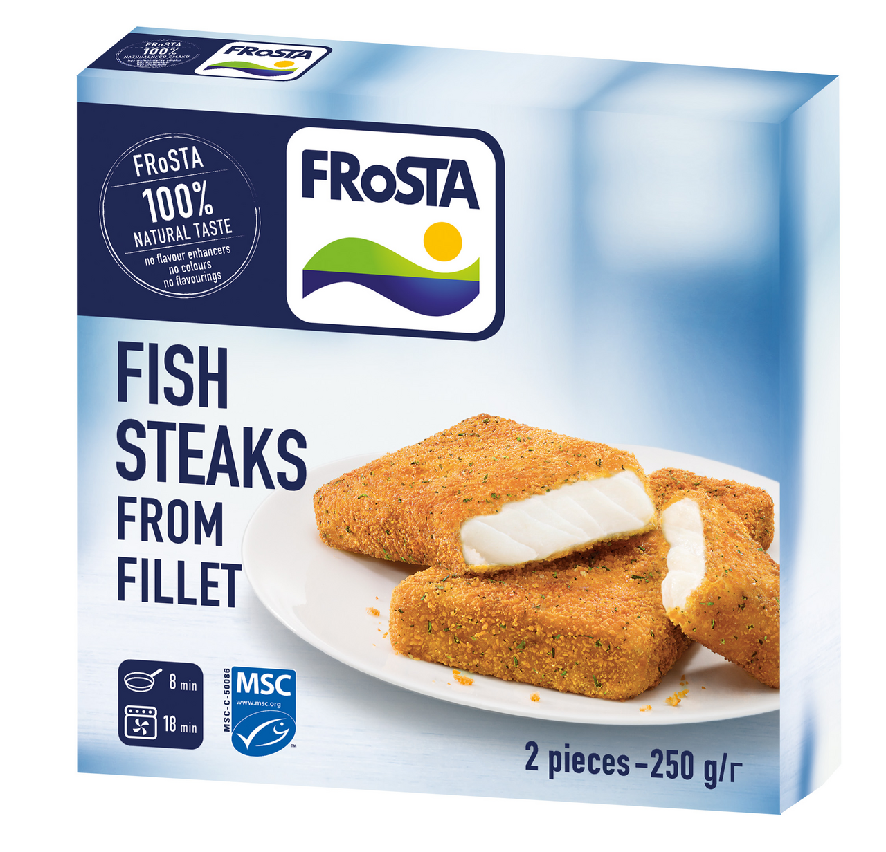 FROSTA Rybí steaky obalované MSC mraž. 250 g