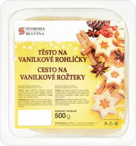 Těsto na vanilkové rohlíčky chlaz. 500 g