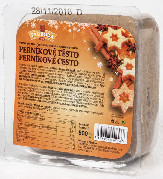 Těsto perníkové chlaz. 500 g