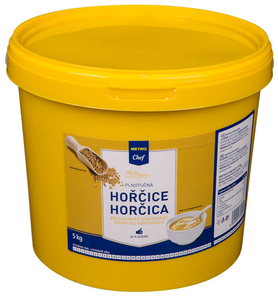METRO Chef Hořčice plnotučná 5 kg