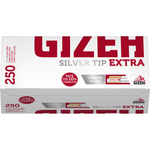 Gizeh Silver dutinky extra 4 x 250 ks
