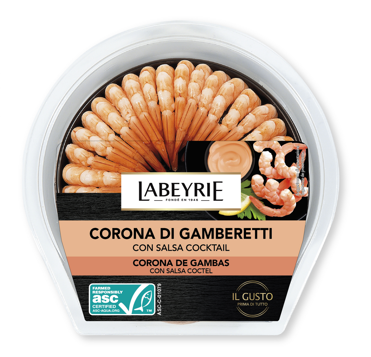 LABEYRIE Krevety s omáčkou ASC chlaz. 130 g