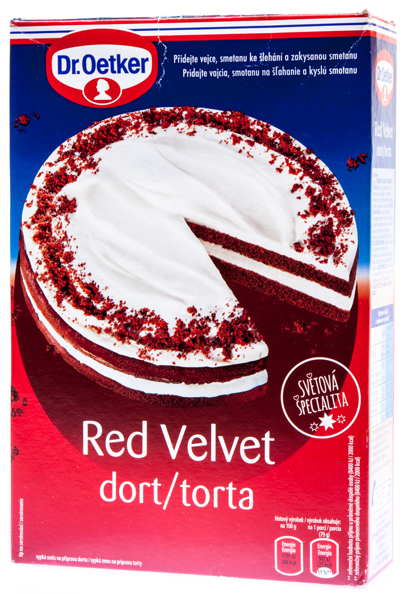 Dr. Oetker Red Velvet dort 385 g