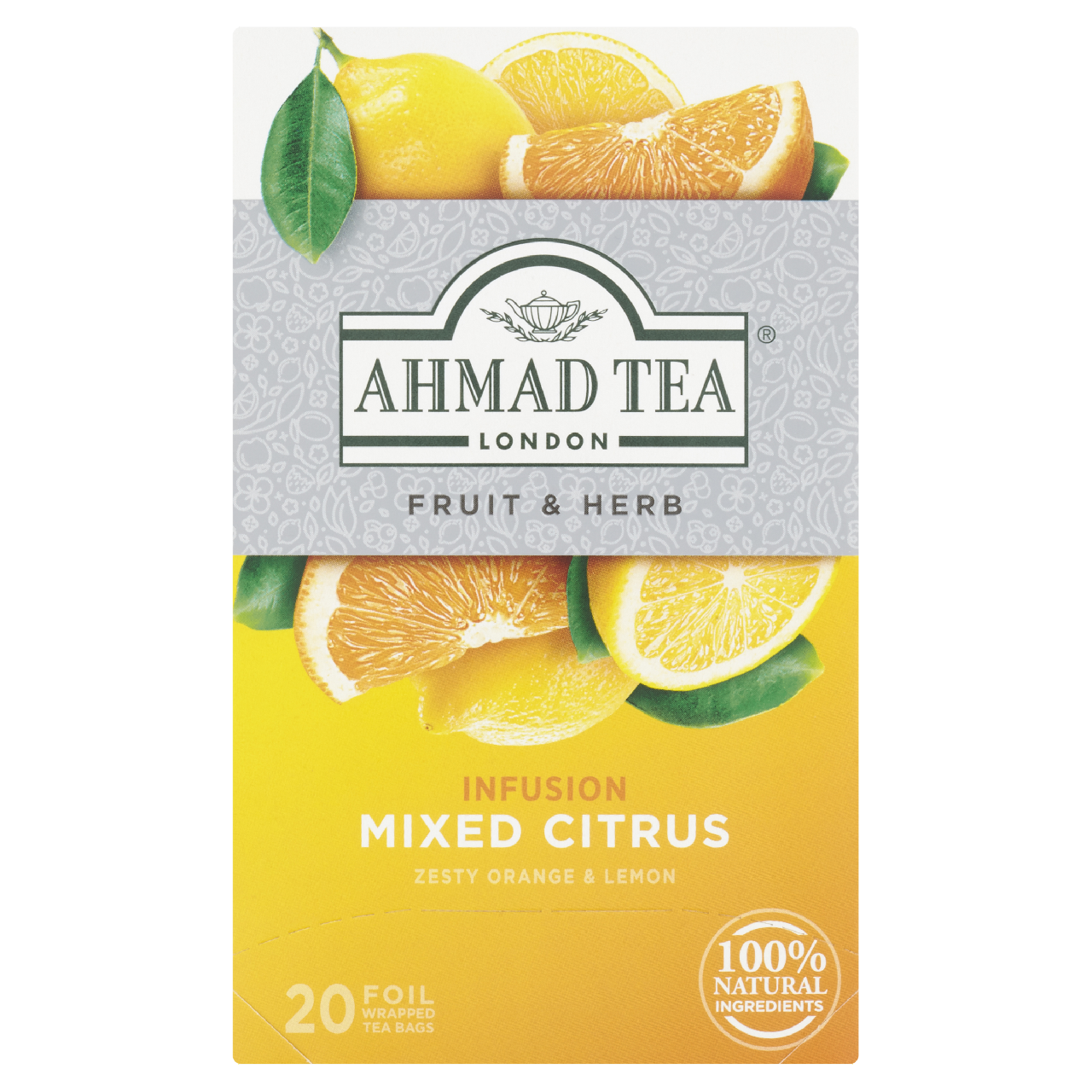 AHMAD TEA Fruit Tea Mixed Citrus ovocný čaj 40 g