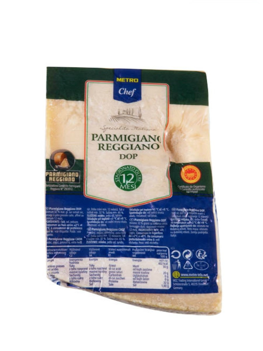 METRO Chef Parmigiano Reggiano 12-měsíční chlaz. váž. cca 1 kg