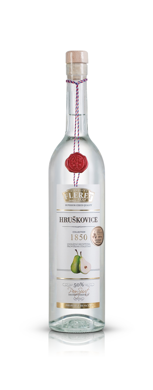FLERET Hruškovice pečeť 50% 6 x 700 ml